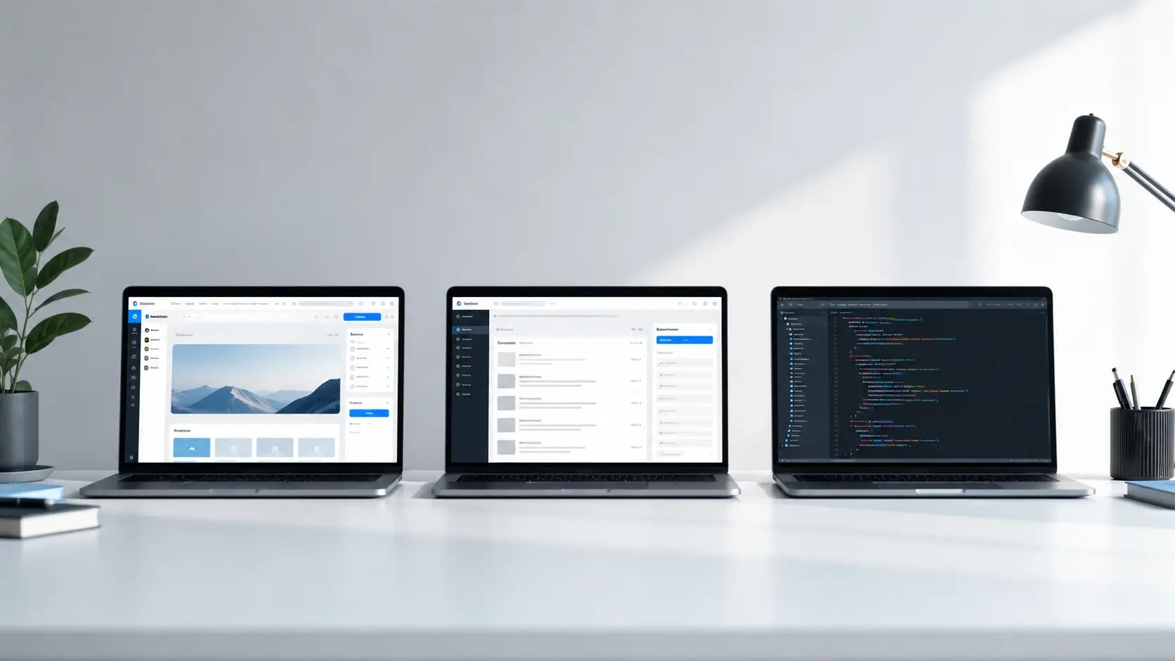 Comparação entre Wix, WordPress e desenvolvimento de site com código